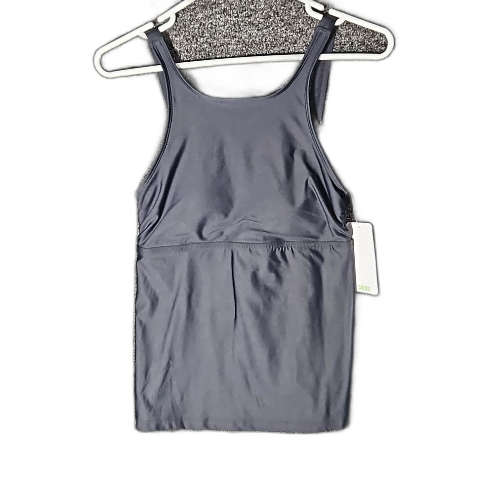 NWT Next By Athena Black Small Swimsuit Bathing Suit Top Only